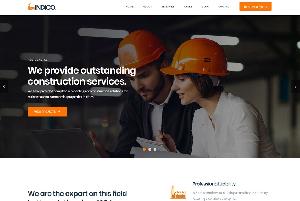  Indico - Construction & Building HTML Template